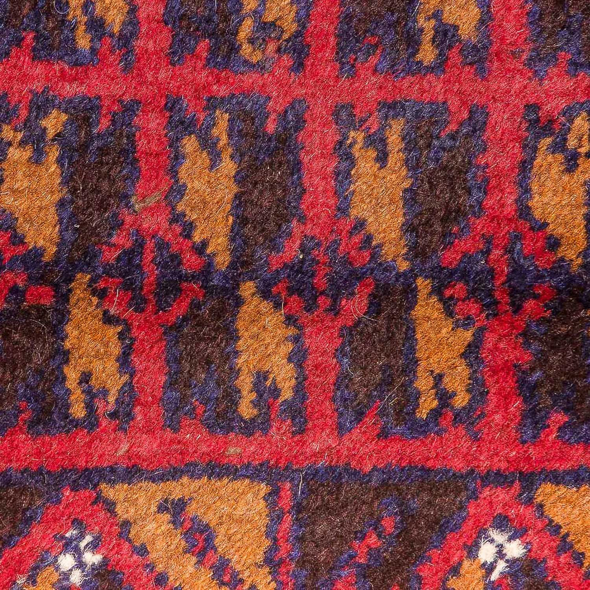 Baluch-matta - 129 x 77 cm - röd