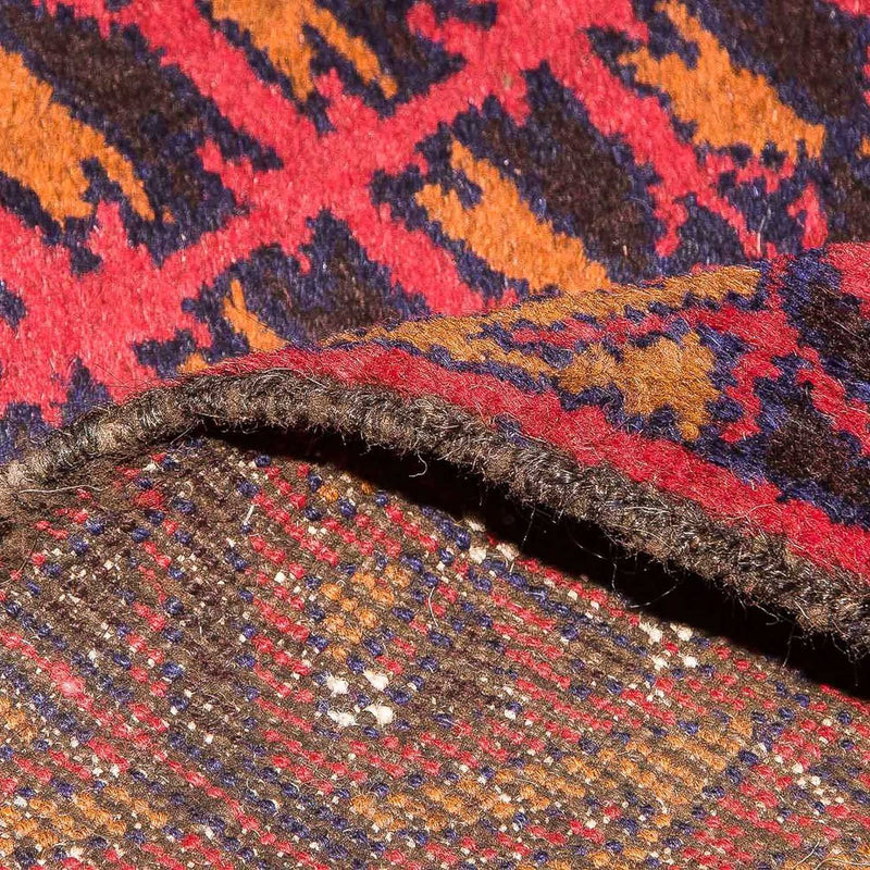 Baluch-matta - 129 x 77 cm - röd