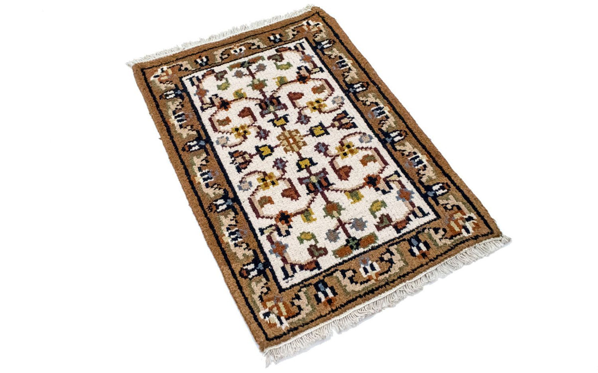 Oriental Carpet - 90 x 60 cm - beige