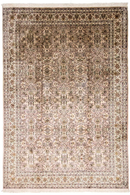 Sidenmatta - Kashmir Silk - 308 x 204 cm - beige