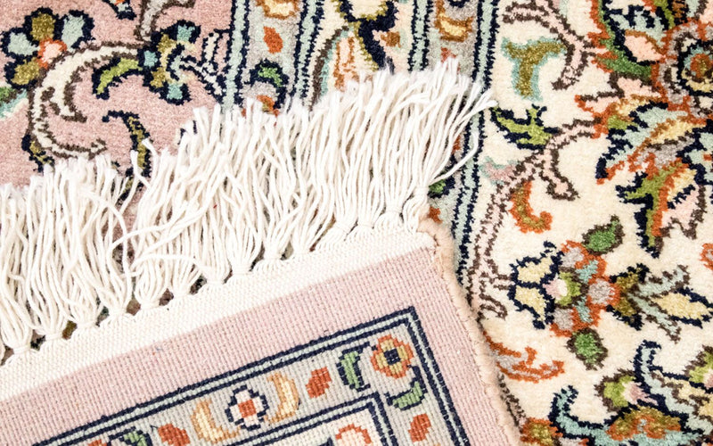 Sidenmatta - Kashmir Silk - 308 x 204 cm - beige