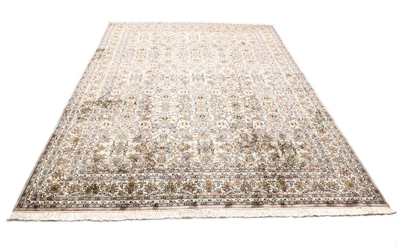 Sidenmatta - Kashmir Silk - 308 x 204 cm - beige