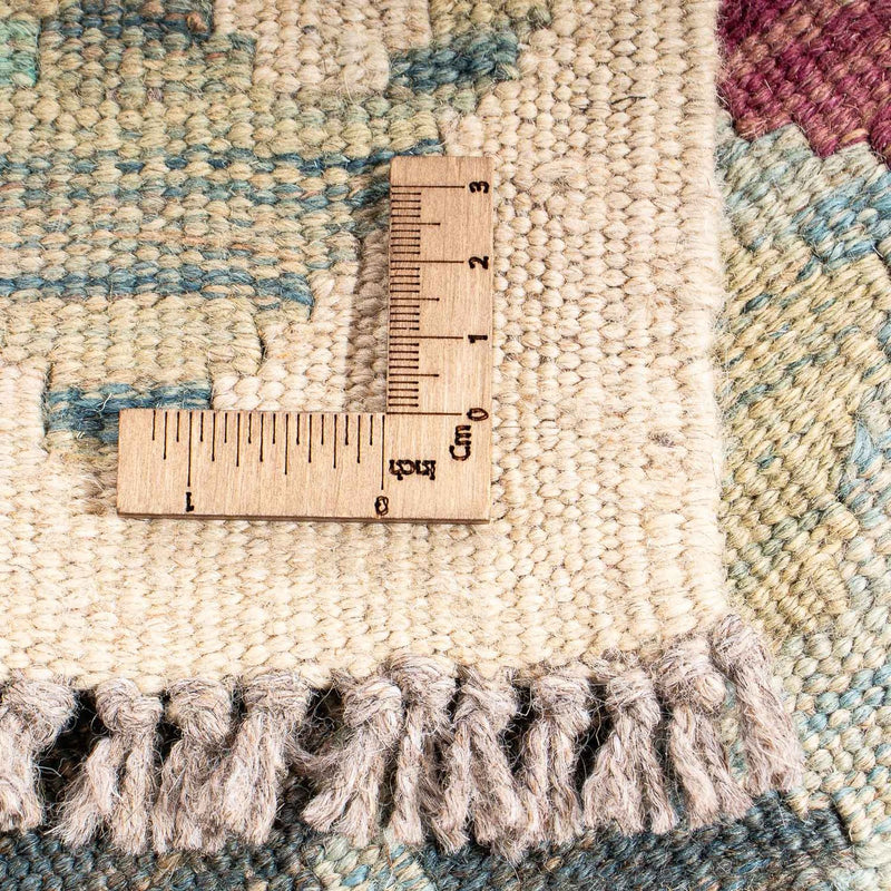 Kelim Carpet - Splash - 204 x 154 cm - flerfärgad