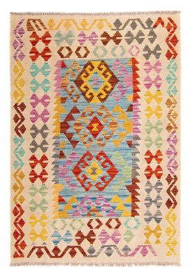 Kelim Carpet - Splash - 146 x 100 cm - flerfärgad