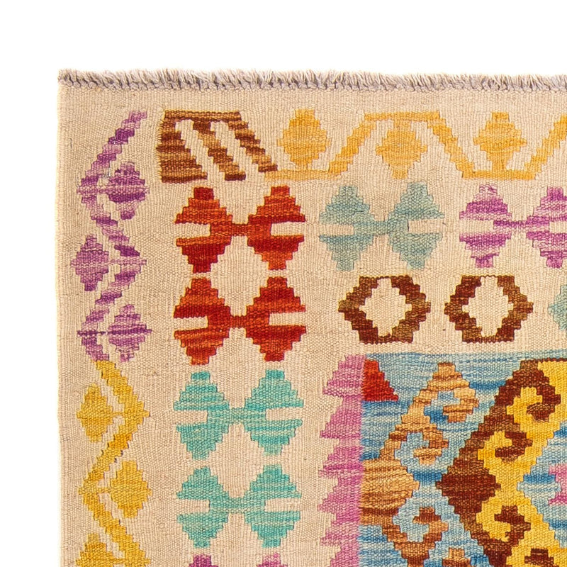 Kelim Carpet - Splash - 146 x 100 cm - flerfärgad