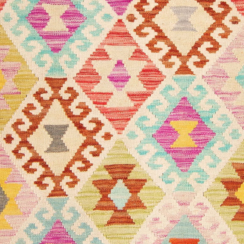 Kelim Carpet - Splash - 178 x 123 cm - flerfärgad