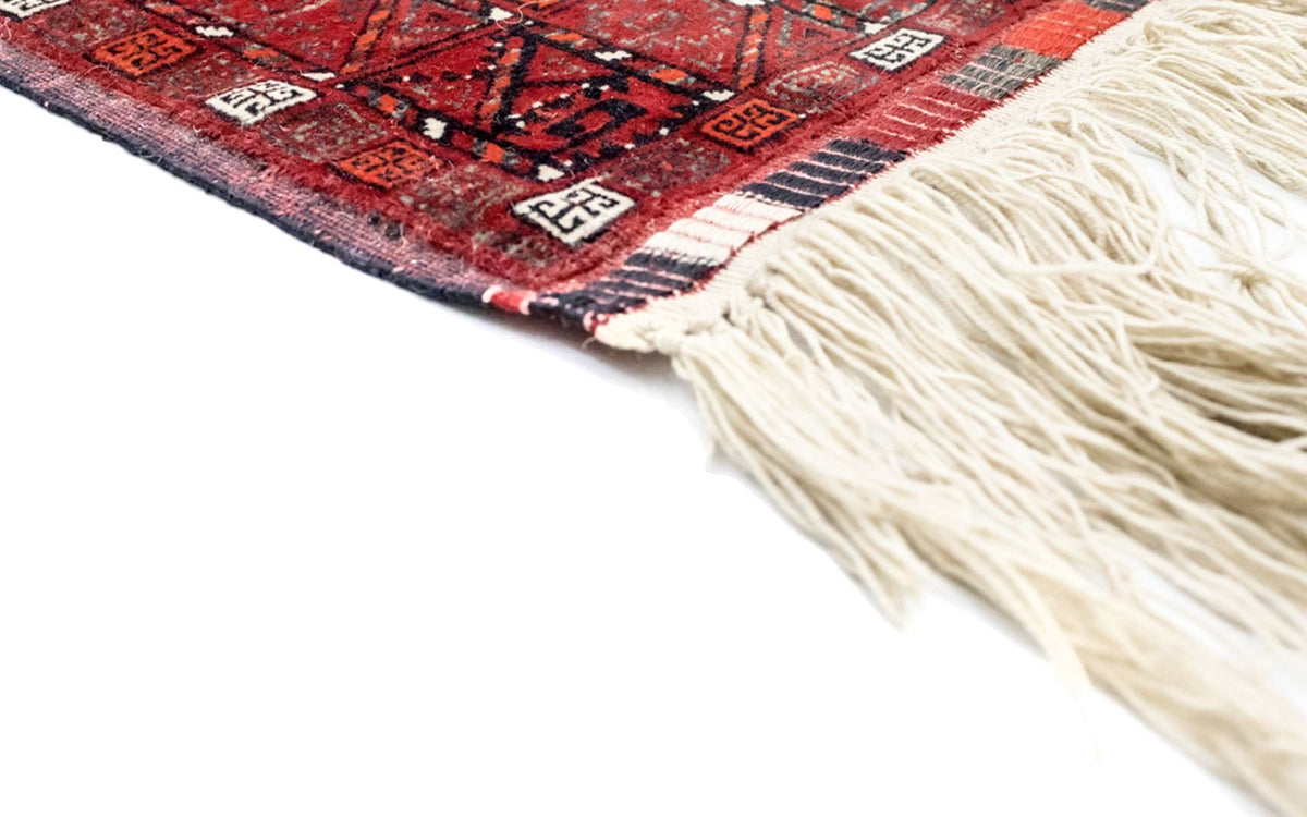 Afghansk matta - Bukhara - 225 x 172 cm - röd