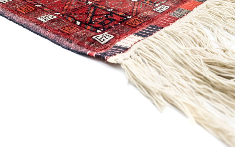 Afghansk matta - Bukhara - 225 x 172 cm - röd