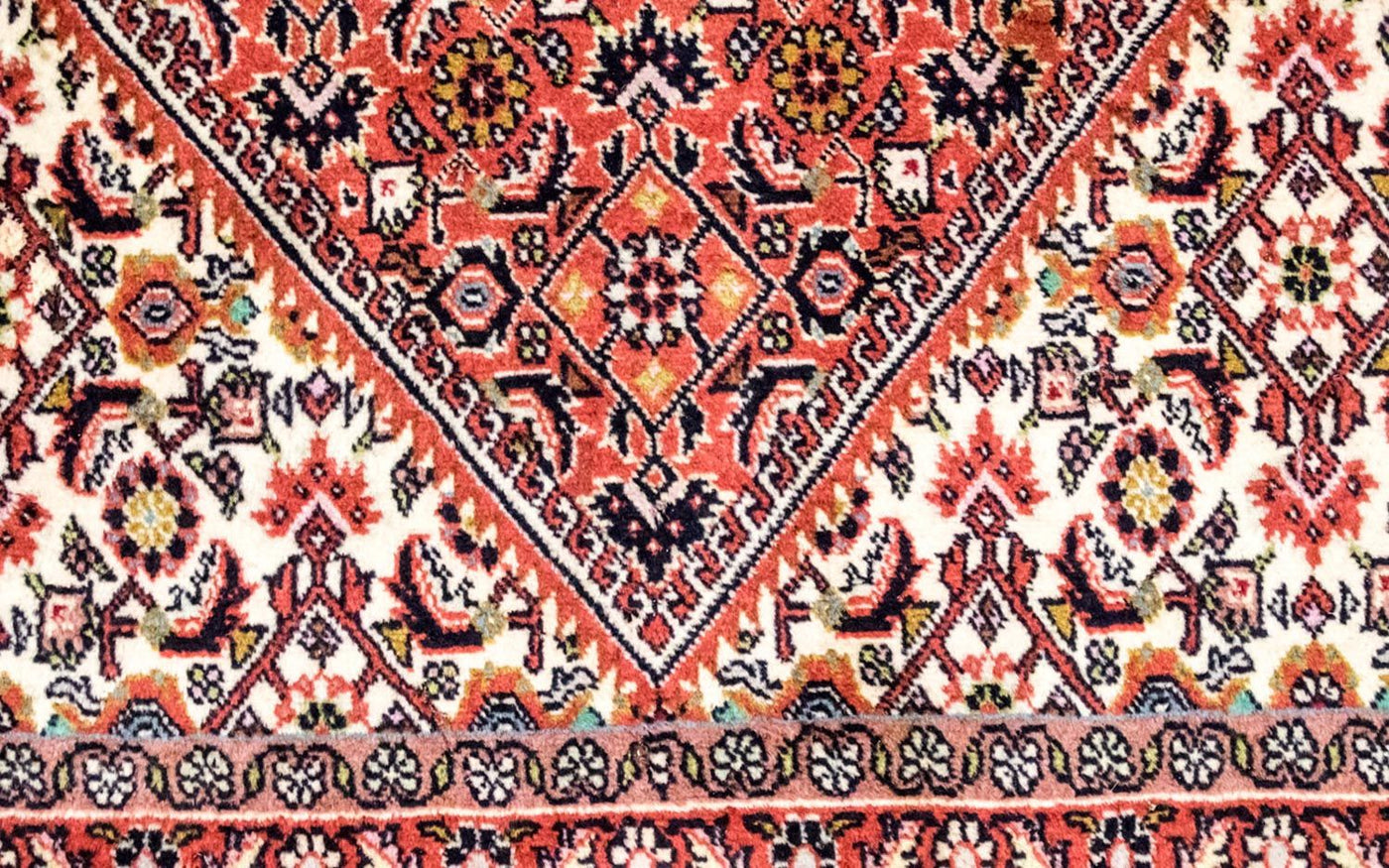 Persisk matta - Bijar - 235 x 178 cm - ljusröd