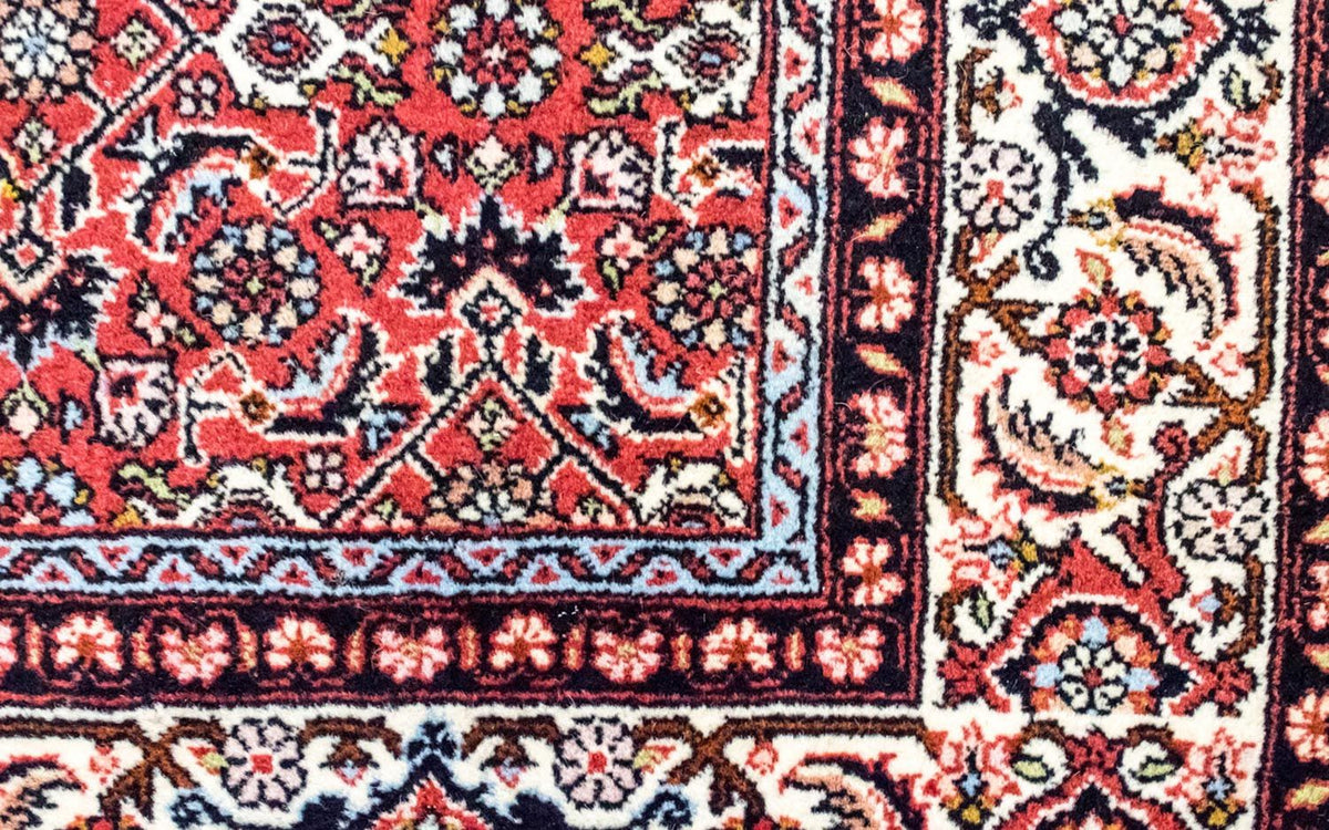 Persisk matta - Bijar - 216 x 125 cm - ljusröd