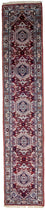 Runner Oriental Carpet - 343 x 69 cm - röd