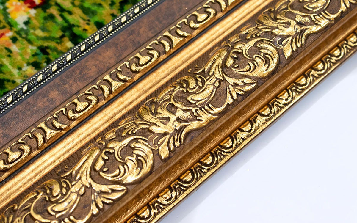 Bildmatta kvadrat  - 116 x 95 cm - flerfärgad