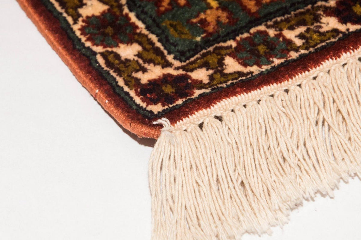 Sidenmatta - Kashmir Silk - 91 x 65 cm - flerfärgad