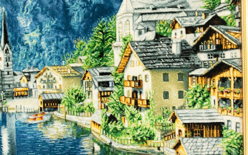 Bildmatta - 108 x 83 cm - flerfärgad