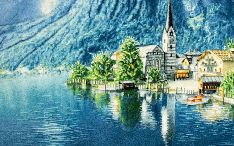 Bildmatta - 108 x 83 cm - flerfärgad