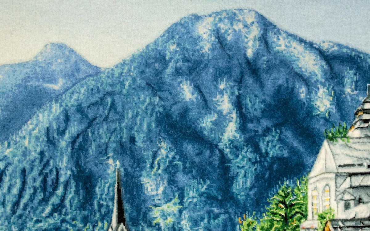 Bildmatta - 108 x 83 cm - flerfärgad