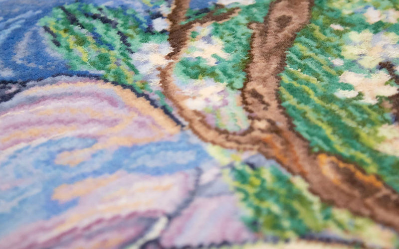 Bild-Teppich 103 x 70 cm Fußmatte