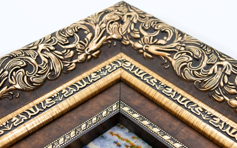 Bild-Teppich 95 x 90 cm Teppich Quadratisch