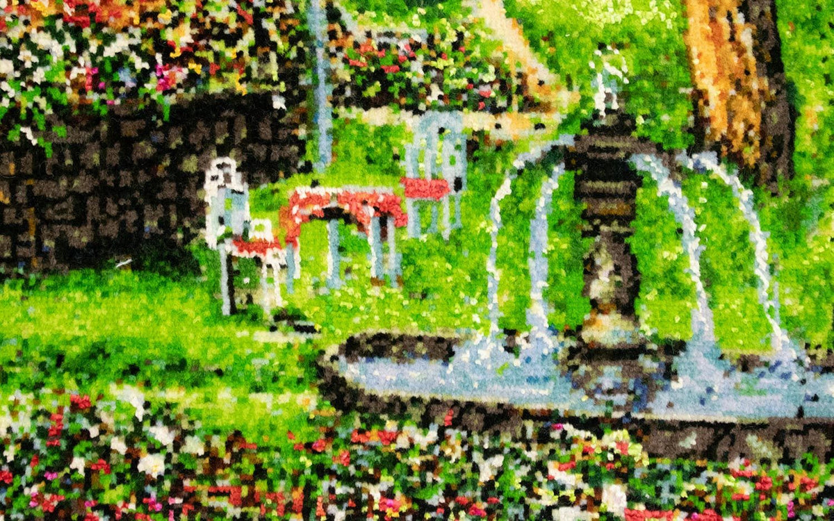 Bildmatta - 91 x 72 cm - flerfärgad