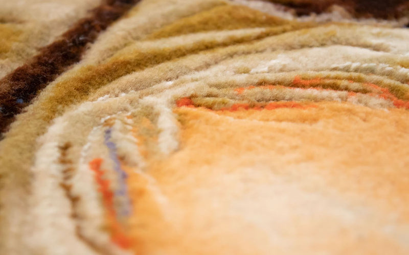 Bild-Teppich 102 x 81 cm Teppich Quadratisch