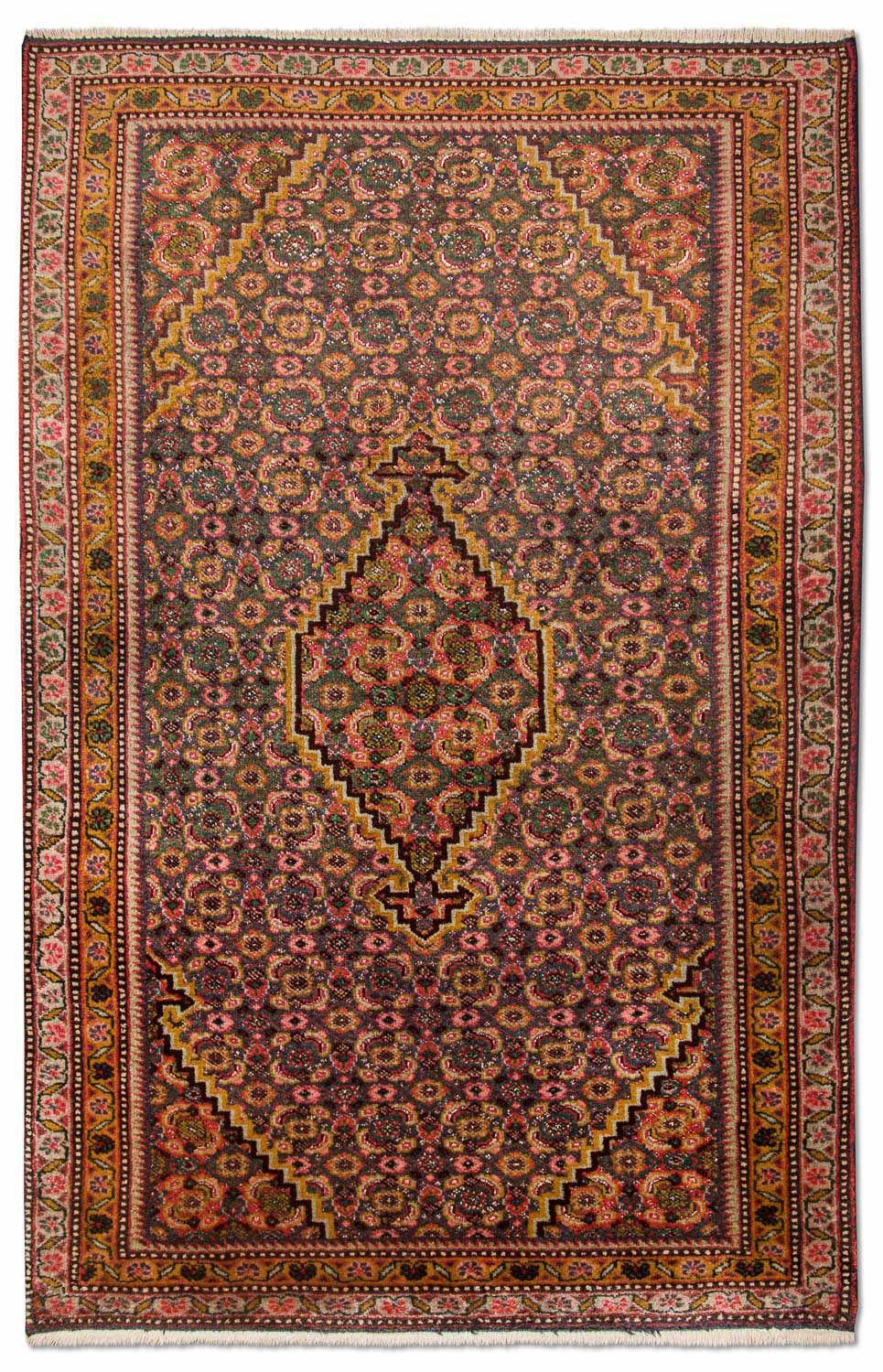Persisk matta - Tabriz - Royal - 114 x 73 cm - blå