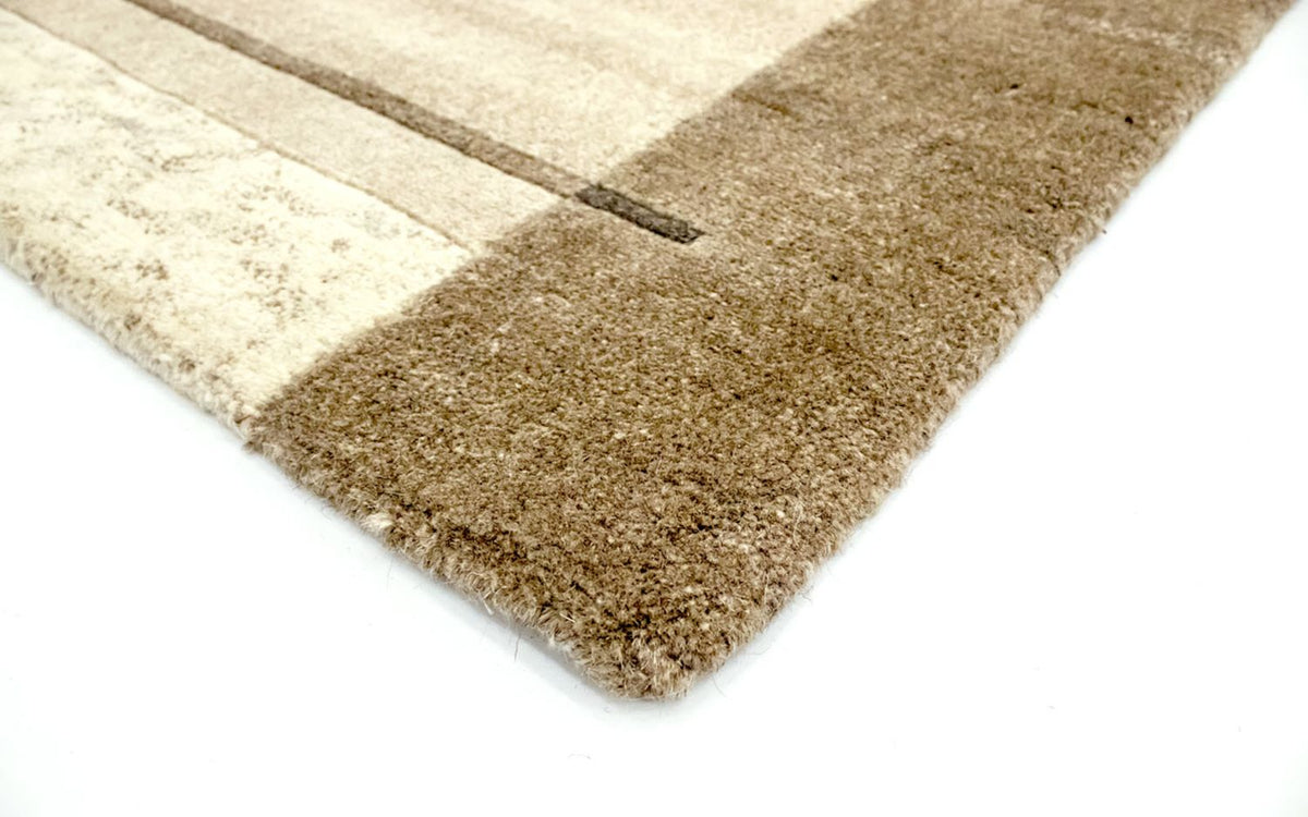 Nepal mattan - 178 x 124 cm - beige