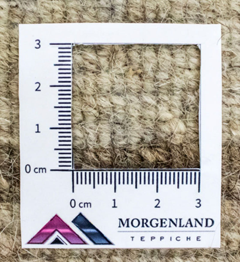 Nepal mattan - 178 x 124 cm - beige