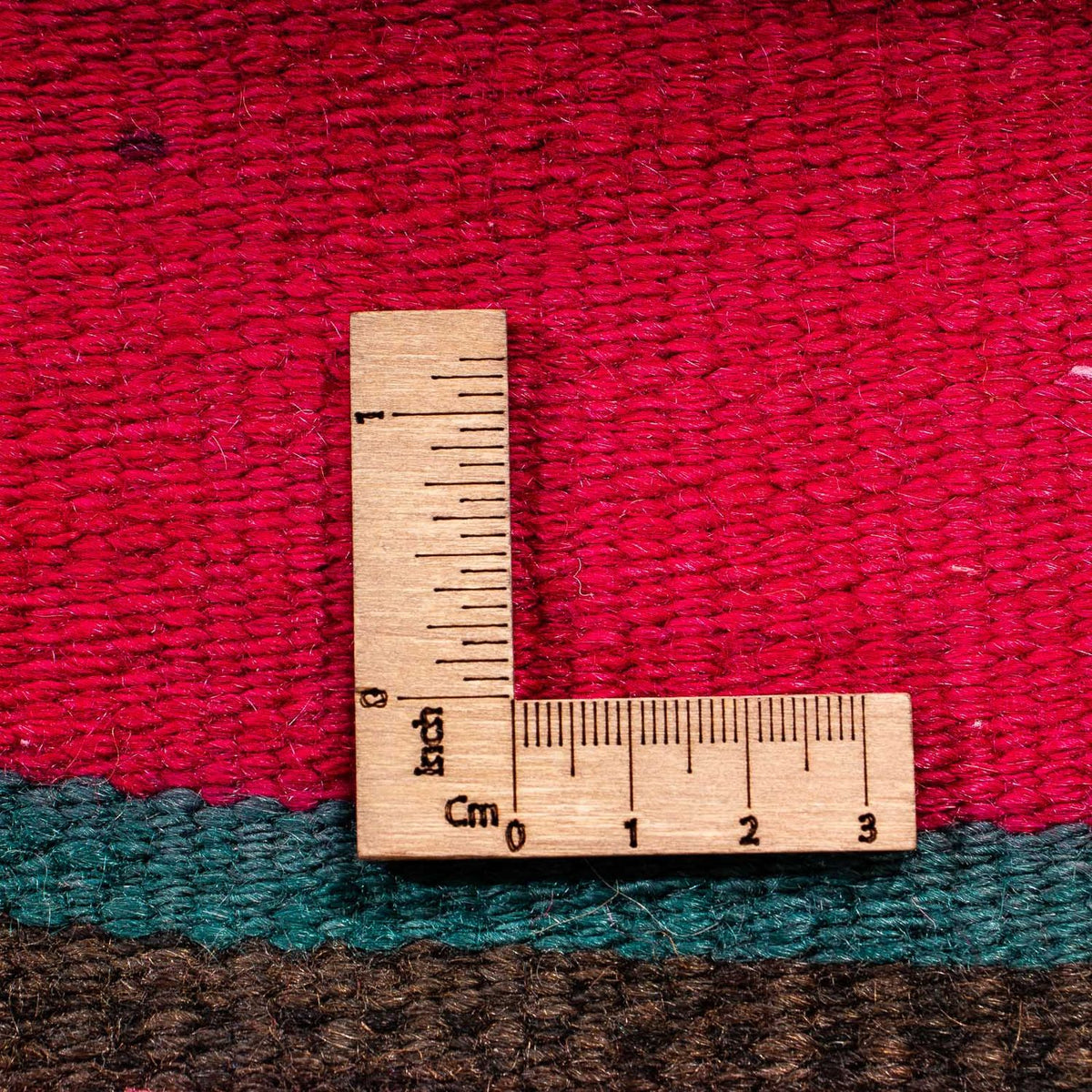 Runner Kelim-matta - gammal - 365 x 130 cm - flerfärgad