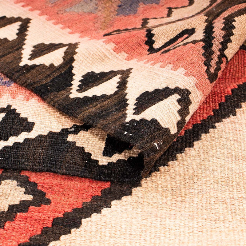 Runner Kelim-matta - gammal - 360 x 155 cm - flerfärgad