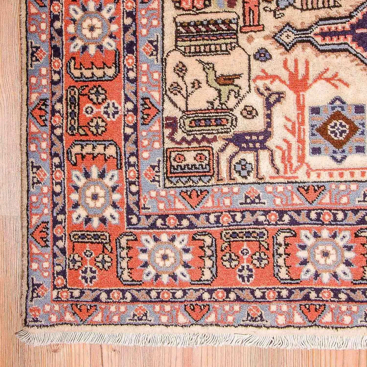 Persisk matta - Nomadic - 200 x 137 cm - rosa