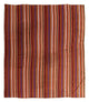Kelim-matta - gammal - 260 x 215 cm - flerfärgad