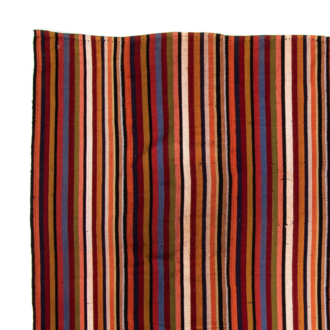 Kelim-matta - gammal - 260 x 215 cm - flerfärgad