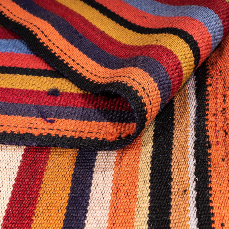 Kelim-matta - gammal - 260 x 215 cm - flerfärgad