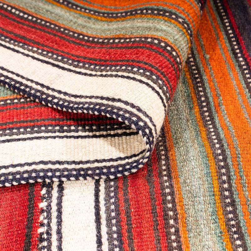 Kelim-matta - gammal - 250 x 210 cm - flerfärgad