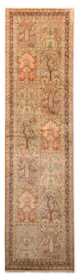 Runner Sidenmatta - Kashmir Silk - 305 x 80 cm - flerfärgad