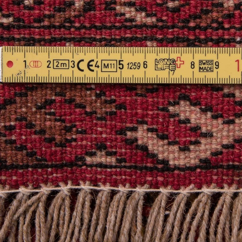 Turkaman-matta - 134 x 99 cm - mörkblå