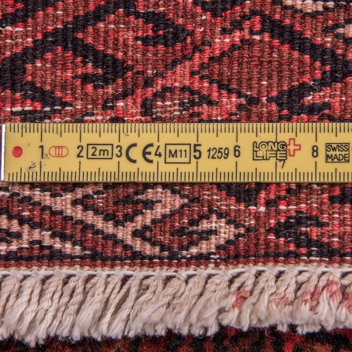 Turkaman-matta - 142 x 92 cm - mörkblå