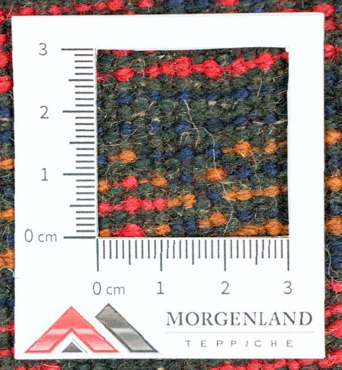 Baluch-matta - 130 x 74 cm - röd