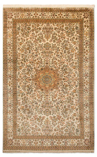 Sidenmatta - Kashmir Silk - 295 x 173 cm - beige