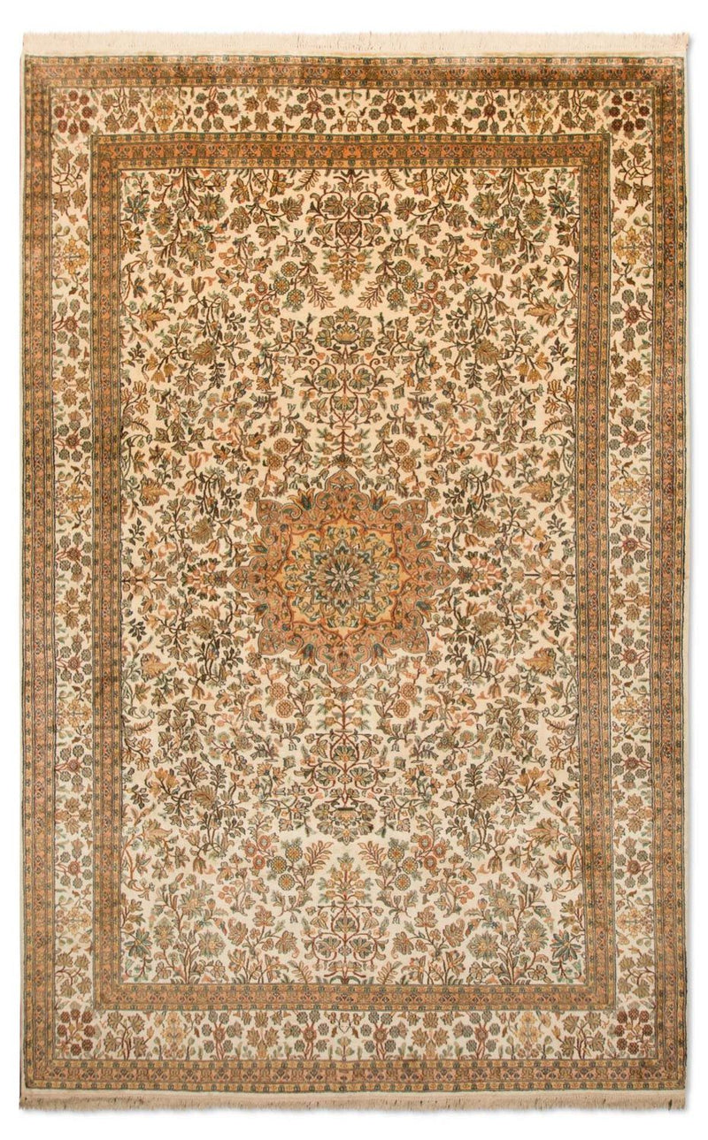 Sidenmatta - Kashmir Silk - 295 x 173 cm - beige
