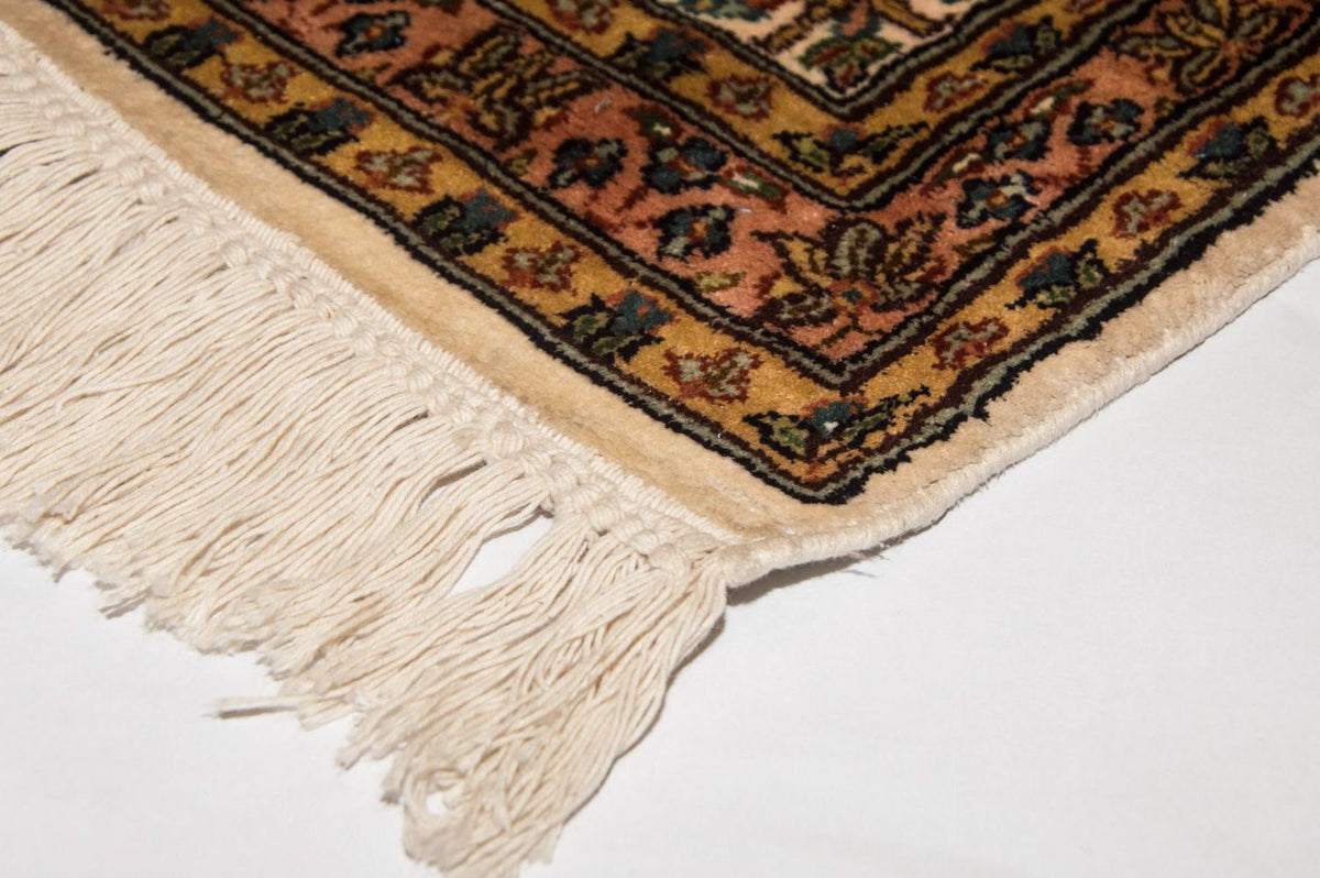 Sidenmatta - Kashmir Silk - 295 x 173 cm - beige