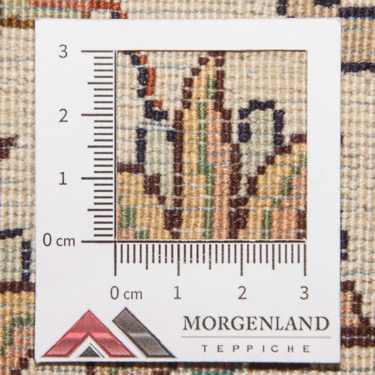 Sidenmatta - Kashmir Silk - 295 x 173 cm - beige