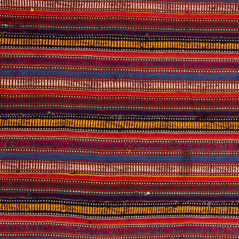 Kelim-matta - gammal kvadrat  - 185 x 180 cm - flerfärgad