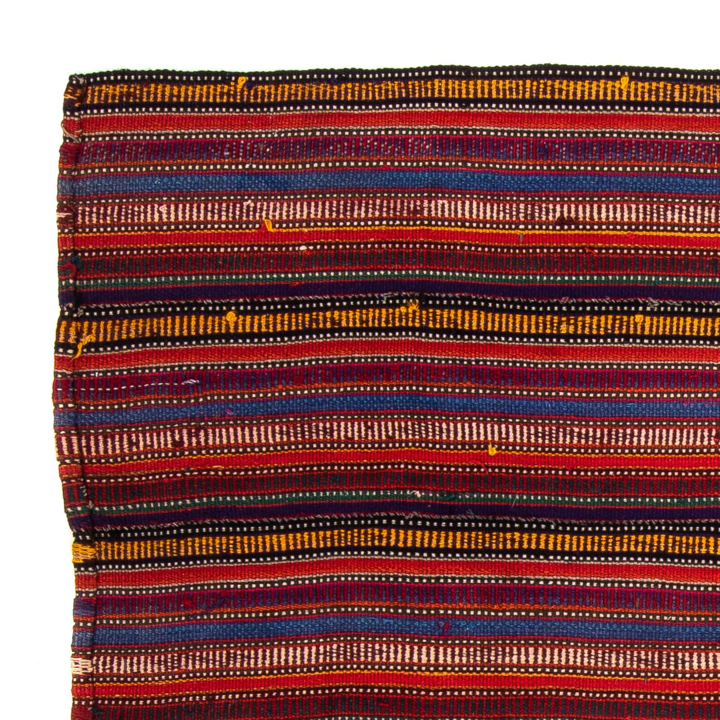 Kelim-matta - gammal kvadrat  - 185 x 180 cm - flerfärgad