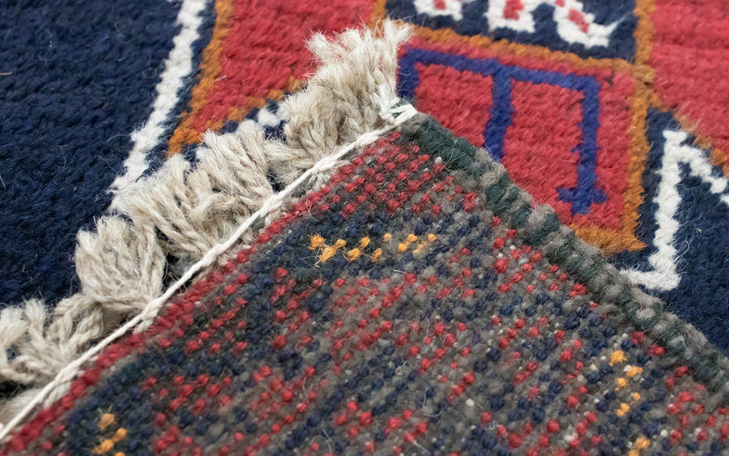 Baluch-matta - 122 x 77 cm - röd