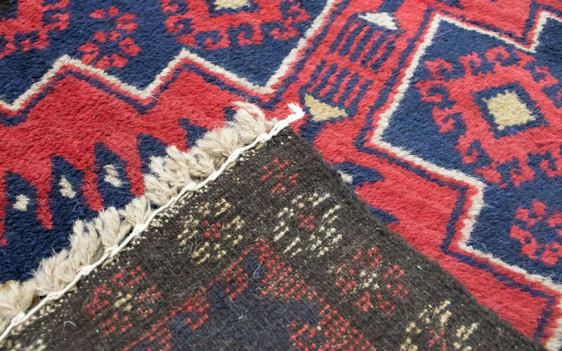 Baluch-matta - 128 x 81 cm - röd