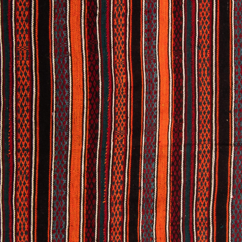 Kelim-matta - gammal - 220 x 155 cm - flerfärgad