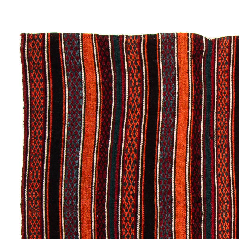 Kelim-matta - gammal - 220 x 155 cm - flerfärgad