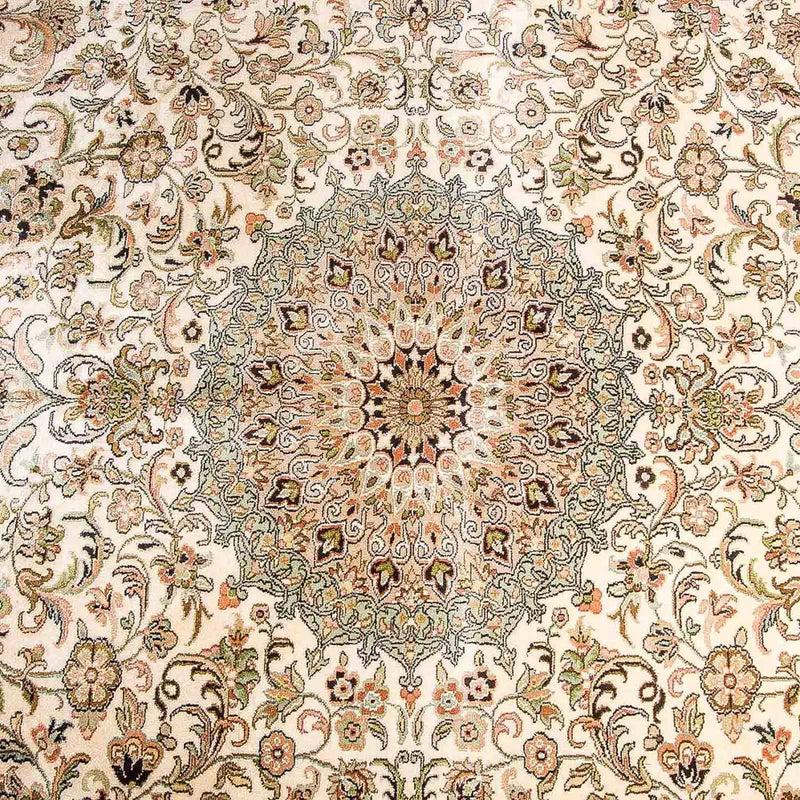 Sidenmatta - Kashmir Silk - 314 x 213 cm - beige