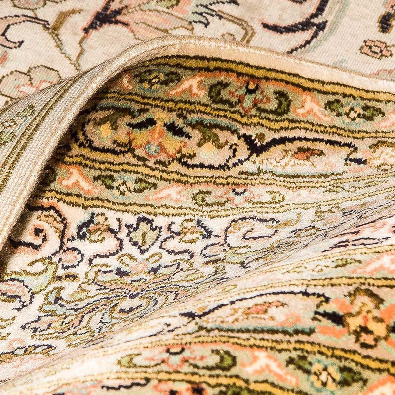 Sidenmatta - Kashmir Silk - 314 x 213 cm - beige